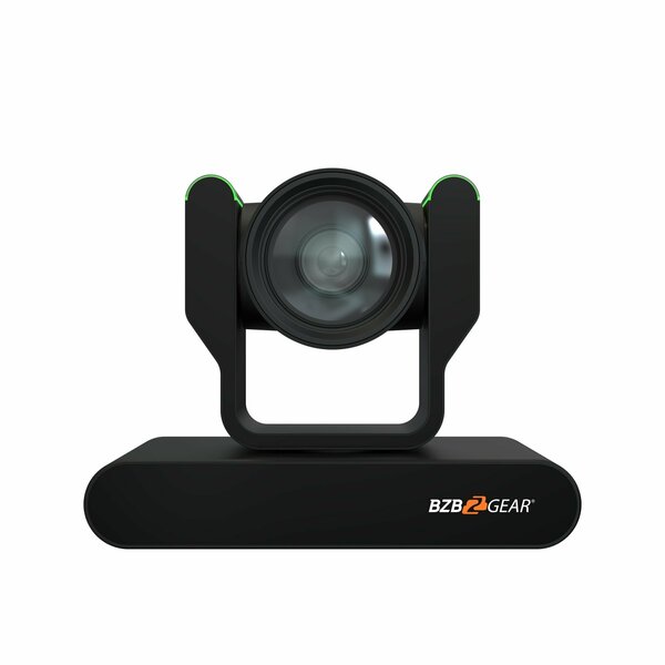 Bzbgear 12X 1080P FHD AUTO TRACKING HDMI/3G-SDI/USB 2.0/USB 3.0 Live Strmng PTZ Camera W/ Tally Lights, Blk BG-ADAMO-JR12X-B